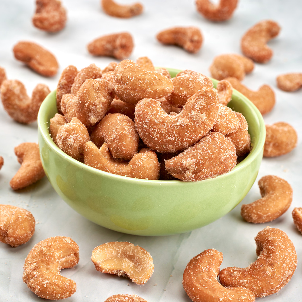 Honey Roast Cashews bulk snacks wholesale