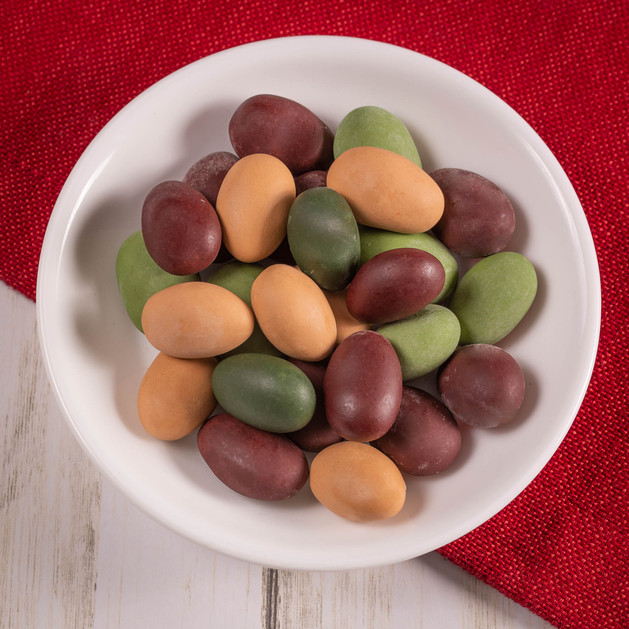 Rustic Fall Milk Chocolate Almonds